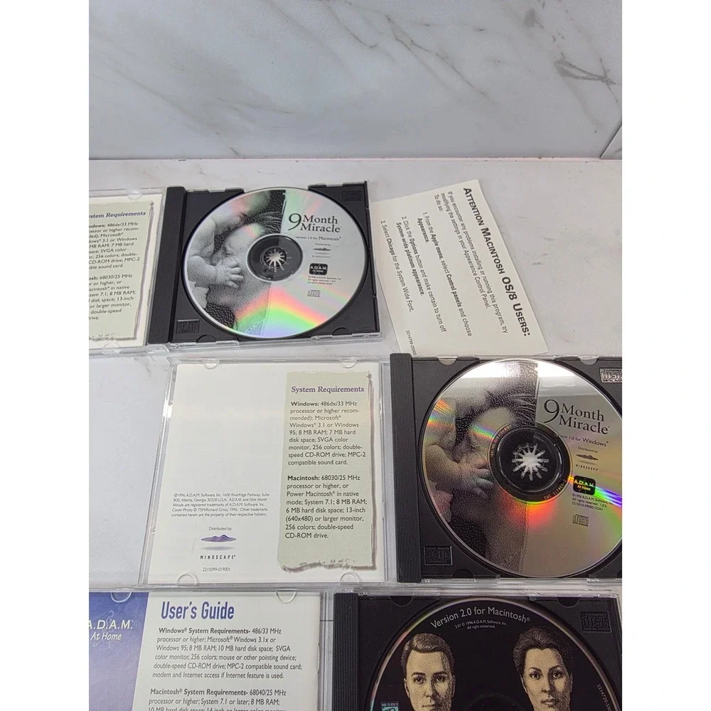 A.D.A.M. The Inside Story Deluxe Edition Anatomy Family‎ Health Guide✨NOS